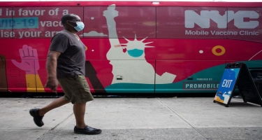 Nyu-Yorkun vaksinasiya barədə mandatı qüvvəyə minib
