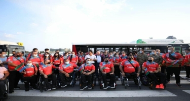 Azərbaycanı Tokioda Milli Paralimpiya komandamızın 38 nəfərlik heyəti təmsil edəcək