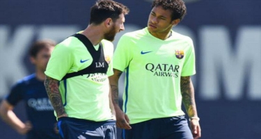 Messi və Neymar yenidən Barselonada