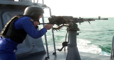 “Dəniz kuboku” müsabiqəsində artilleriya atışları yerinə yetirilib - VİDEO - FOTO