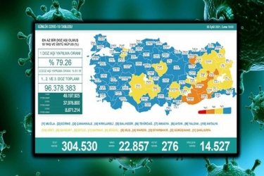 Türkiyədə bu gün koronavirusdan 276 nəfər ölüb