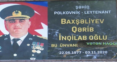 Vətən Haqqı: Şəhid polkovnik-leytenant Qərib Baxşəliyevi də tanıyaq - VİDEO