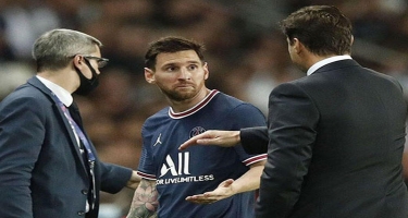 Messi ilə Poçettino arasında qalmaqal - VİDEO