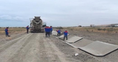 Su kanalları beton üzlüyə alınır - VİDEO