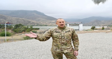Prezident İlham Əliyev alban-udi kilsəsində: Erməni kilsəsi olsaydı, bu günə salardılar?! - VİDEO