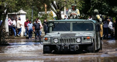 Meksikada sel nəticəsində 6 nəfər ölüb