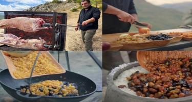 Məşhur kulinariya kanalı Şuşadan yayımlandı - VİDEO