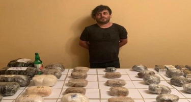 İrandan Azərbaycana 100 kiloqramdan artıq narkotik keçirilməsinin qarşısı alındı - FOTO