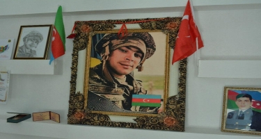 Üç medalla təltif olunan qəhrəman manqa komandiri - FOTO