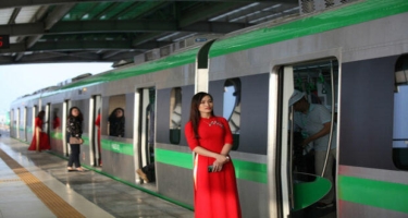 Vyetnamda ilk dəfə metro fəaliyyətə başlayıb