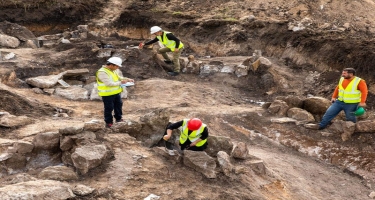 Çovdar qızıl mədəni ərazisində yeni arxeoloji abidə aşkar edildi - FOTOlar