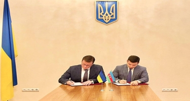Azərbaycan və Ukrayna arasında qarşılıqlı investisiya barədə memorandum imzalanıb - FOTO