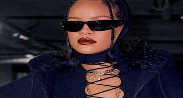 Rihanna tərzi ilə diqqət çəkdi - FOTOlar
