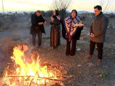 Xalq artisti 30 il sonra Ağdamda... - FOTOlar