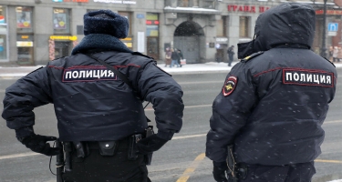 Ukraynadakı müharibəyə qarşı Moskvada etiraz aksiyası