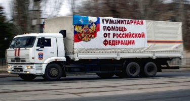 Rusiya ukraynalılara humanitar yardım yolladı - FOTO