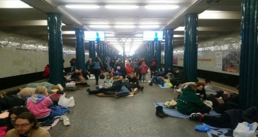 Ukraynada insanların sığındığı metronu partlatmaq istəyən diversant saxlanıldı