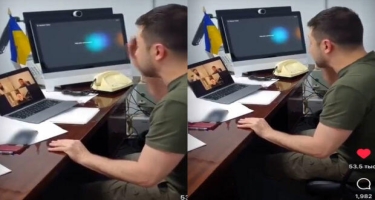 Volodimir Zelenski İlon Maskı Ukraynaya dəvət etdi - VİDEO