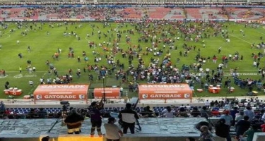 Stadionda yaşanan dəhşətin VİDEOsu: Çox sayda ölü və yaralı var