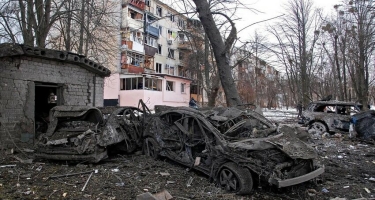 Ukraynanın Sumı şəhəri bombalanıb, 9 dinc sakin həlak olub - VİDEO