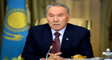 Nazarbayev Antalyaya gedib