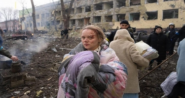Mariupolda doğum evinin bombalanmasından sonra... - FOTO