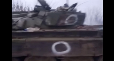 Rusiyanın tank kolonu darmadağın edildi