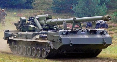Rusiya Ukrayna artilleriya sistemini belə vurdu - VİDEO