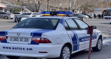 Ermənistan polisi İran maşınlarına  keçir