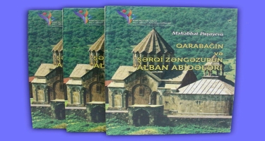 “Qarabağın və Şərqi Zəngəzurun alban abidələri” kitabı nəşr edilib