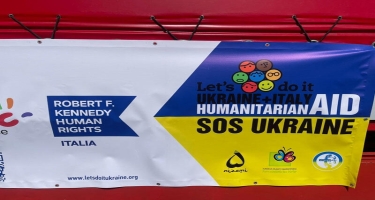 Nizami Gəncəvi Beynəlxalq Mərkəzinin dəstəyi ilə Ukraynaya humanitar yardım göndərilib