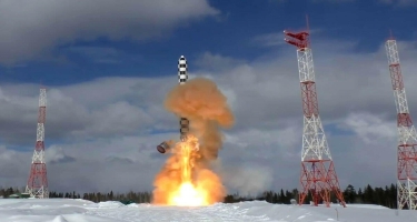 Rusiya “Sarmat” ballistik raketini sınaqdan çıxarıb