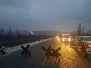 Zaporojyeyə raket zərbələri endirildi