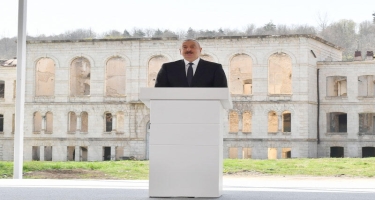 Prezident İlham Əliyev: Torpaqlarımızın işğaldan azad olunmasından daha vacib və ali vəzifə yox idi
