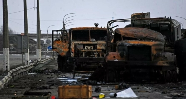 Ukrayna ordusu 13 rus tankını məhv edib