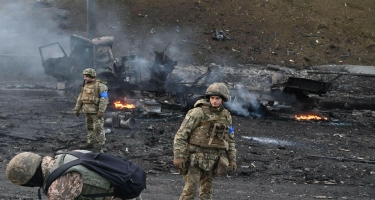 Rusiya Ukraynada quru qüvvələrinin 1/3-ni itirib - Britaniya kəşfiyyatı