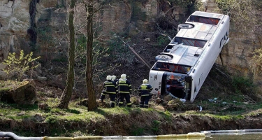 Peruda avtobus qəzası: 11 ölü, onlarla yaralı