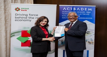 “ACIBADEM” Xəstəxanalar Qrupu ilə “PAŞA Bank” arasında əməkdaşlıq müqaviləsi imzalanıb
