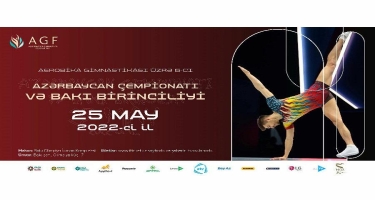 Aerobika gimnastikası üzrə 6-cı Azərbaycan Çempionatı və Bakı Birinciliyi keçiriləcək