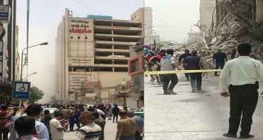 İranda çökən bina ilə bağlı bir neçə məmur HƏBS EDİLDİ