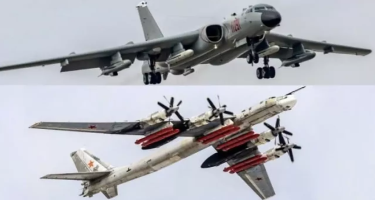 Rusiya və Çin bombardmançıları havaya qaldırdı – Birgə “əzələ nümayişi”