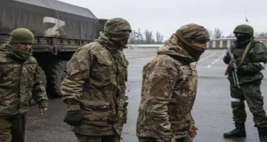 Ukraynada hərbi əsirlərin sayı açıqlandı