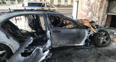 Rusiyada beş nəfər avtomobildə yanaraq öldü