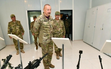 İlham Əliyev Kəlbəcərdə “N” saylı hərbi hissənin açılışında iştirak edib
