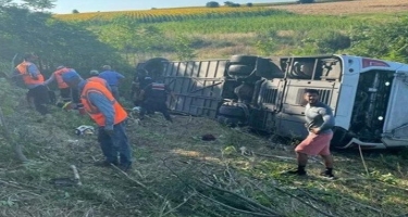 Türkiyədə avtobus qəzası -  6 ölü, 25 yaralı