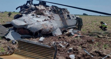 Narkobaronun tutulmasında iştirak edən 14 nəfər helikopter qəzasında öldü