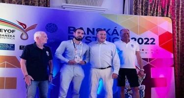 Azər Əliyev Avropa Olimpiya Komitəsinin xüsusi mükafatına layiq görülüb