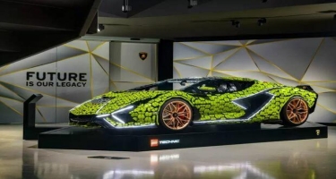 “Lamborghini” Leqo detallarından avtomobil yaratdı