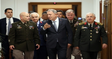 Hulusi Akar NATO-nun Ali Baş Komandanını qəbul edib - FOTO