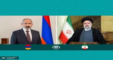 İran prezidenti Paşinyanla danışıb